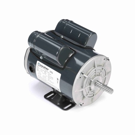 MARATHON Motor 1 Hp General Purpose Farm Duty Motor, 1 Phase, 1800 Rpm, 115/230 V, 56 Frame, Tenv X912